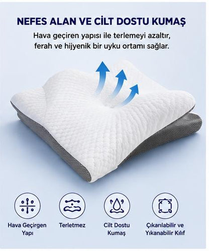 Nexuvra Ergonomik Yastık - Boyun Destekleyici